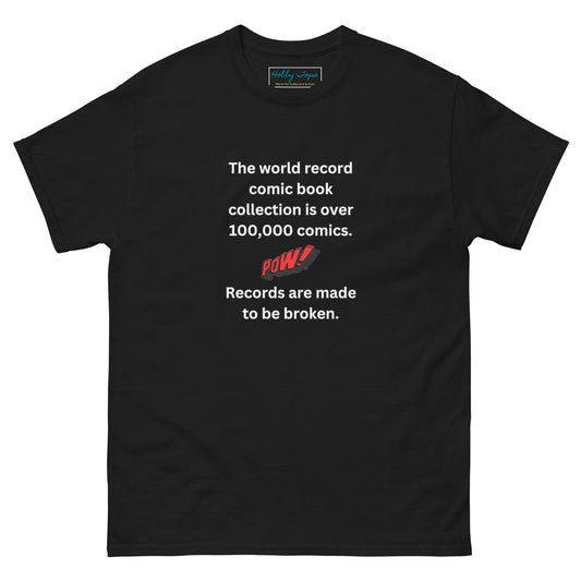 World Record Comic Book Collection classic tee