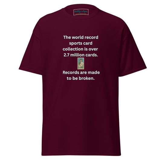 World Record Sports Card Collection classic tee