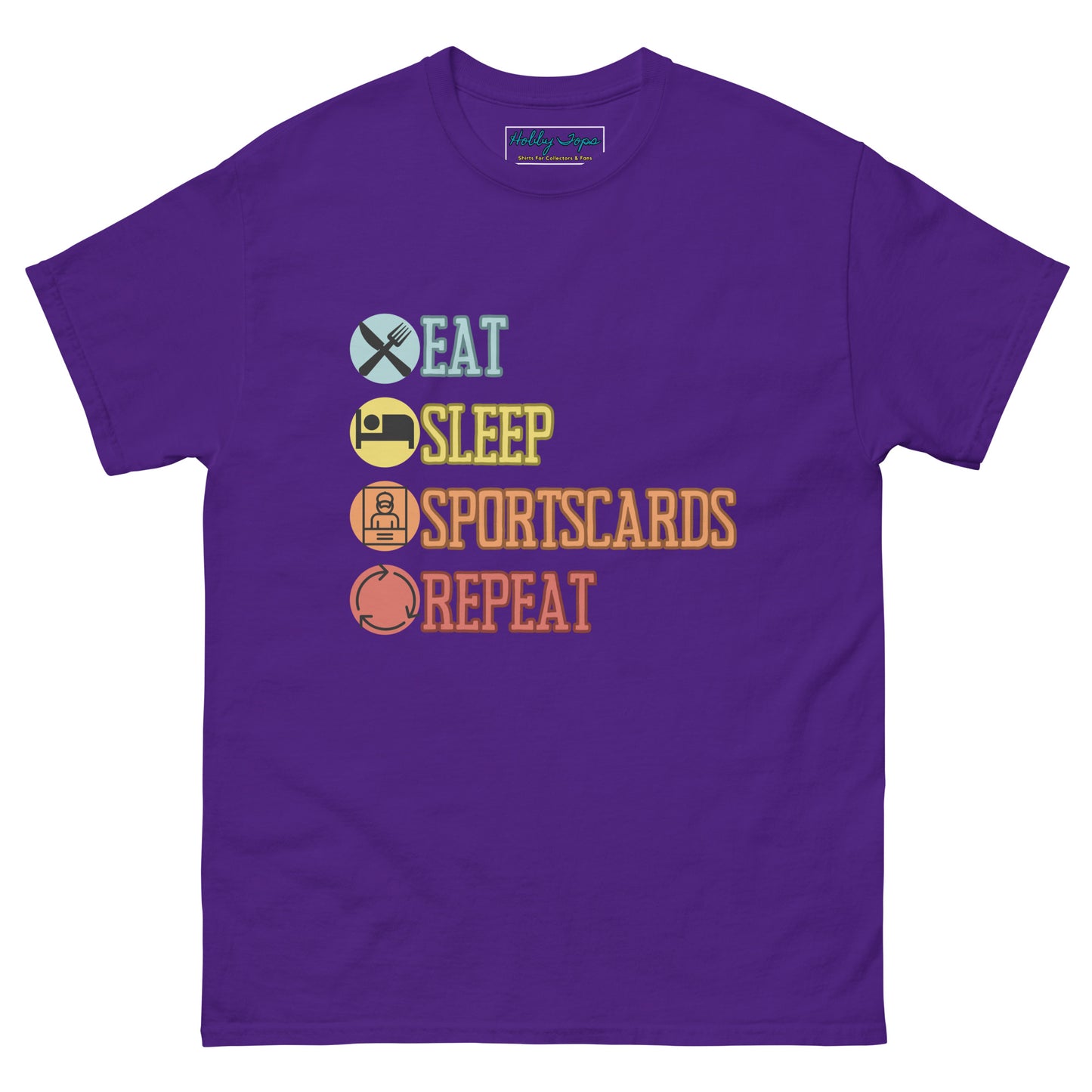 Eat Sleep Sportscards Repeat classic tee