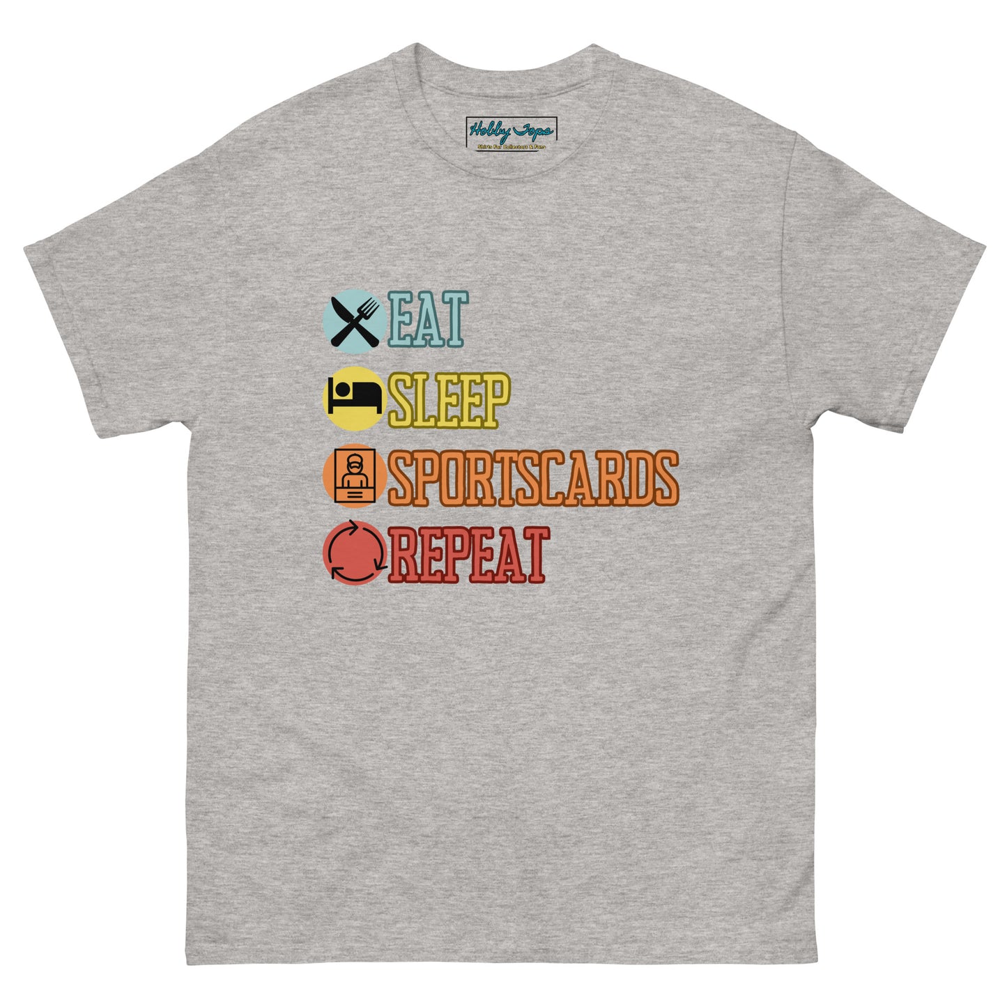 Eat Sleep Sportscards Repeat classic tee