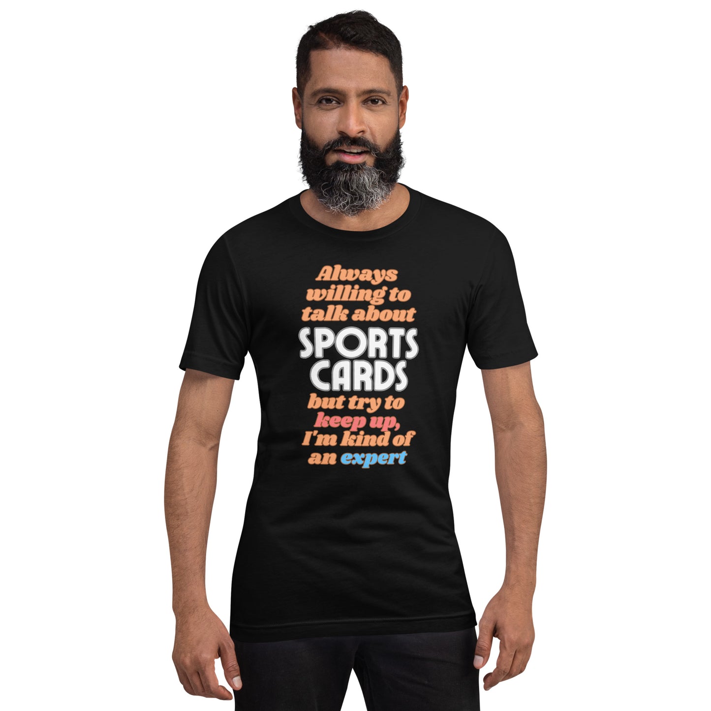 Always Willing To Talk Sports Cards t-shirt