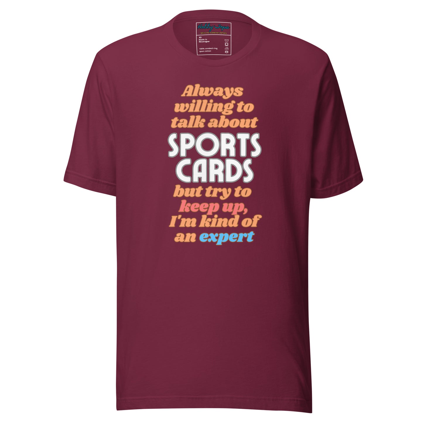 Always Willing To Talk Sports Cards t-shirt