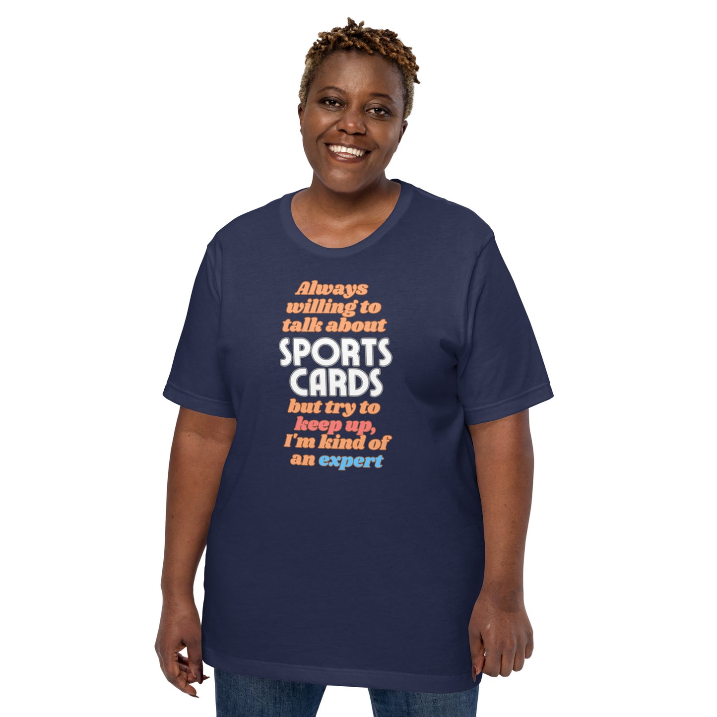 Always Willing To Talk Sports Cards t-shirt