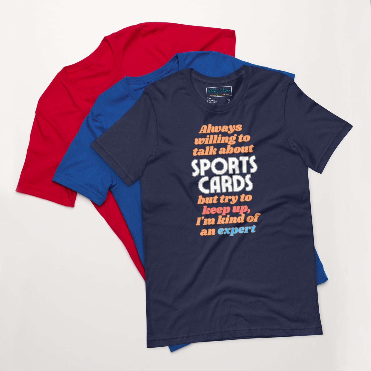 Always Willing To Talk Sports Cards t-shirt