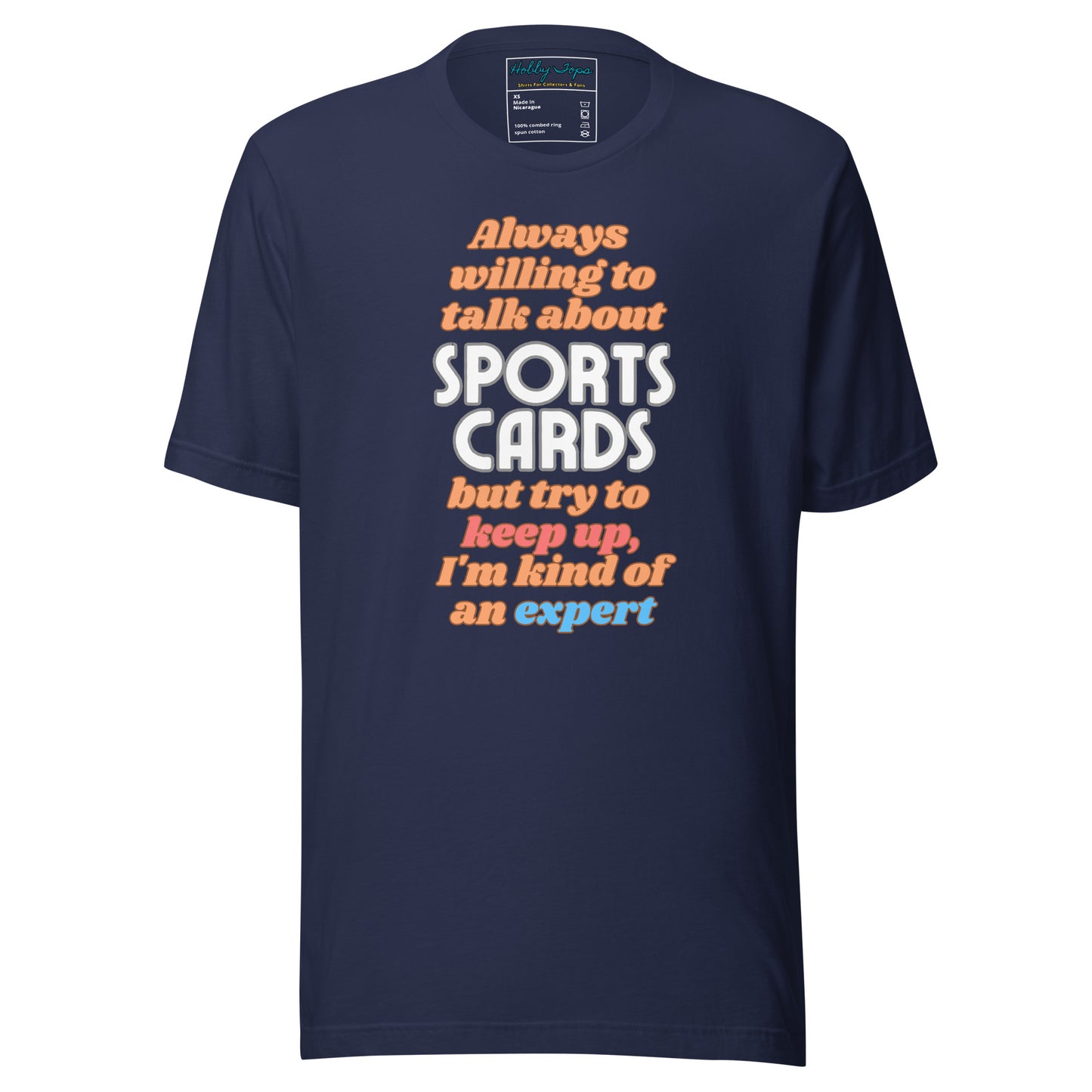 Always Willing To Talk Sports Cards t-shirt