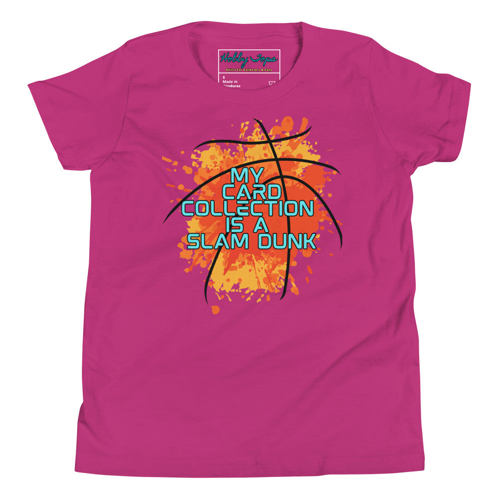 BKB: My Card Collection Is A Slam Dunk Youth Short Sleeve T-Shirt