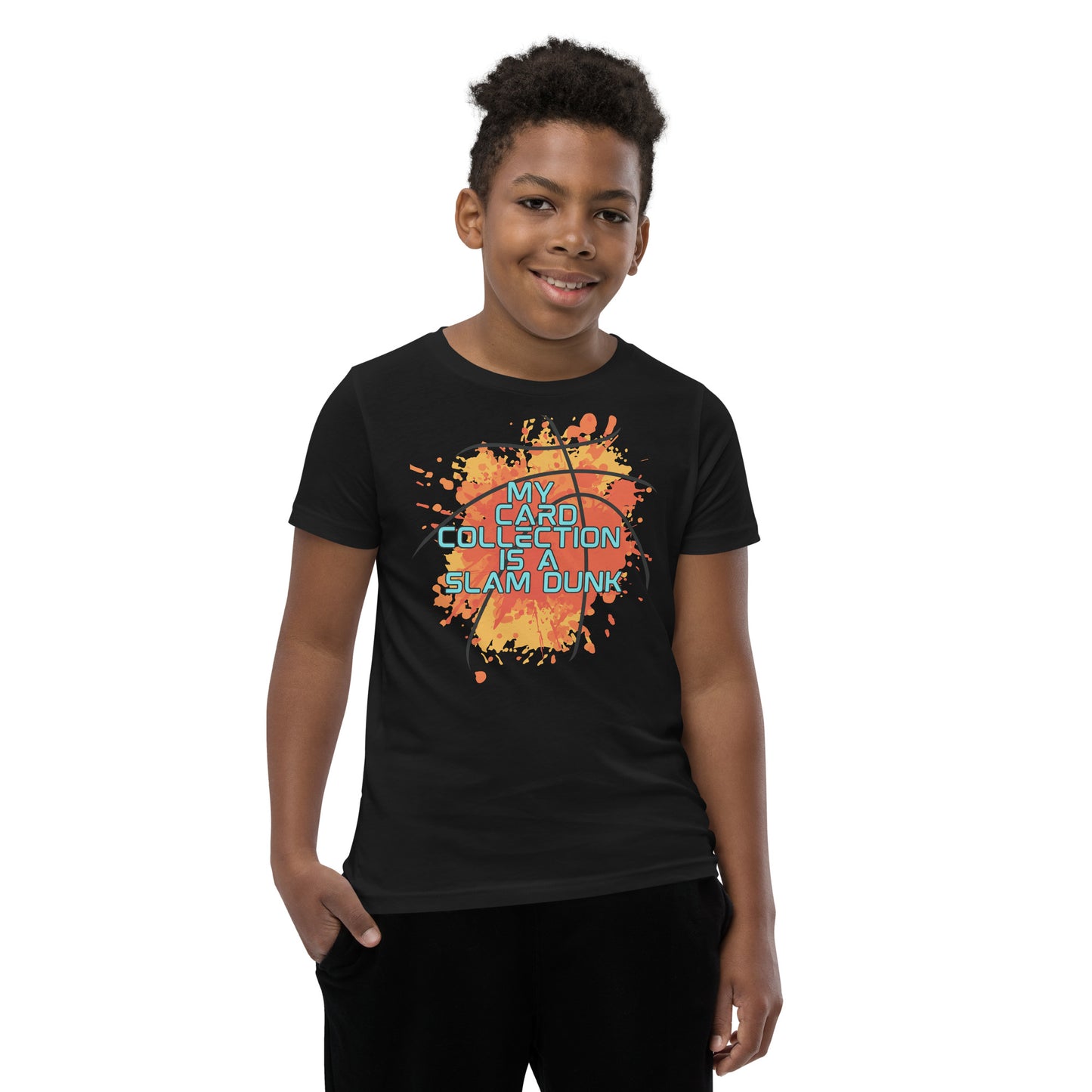 BKB: My Card Collection Is A Slam Dunk Youth Short Sleeve T-Shirt