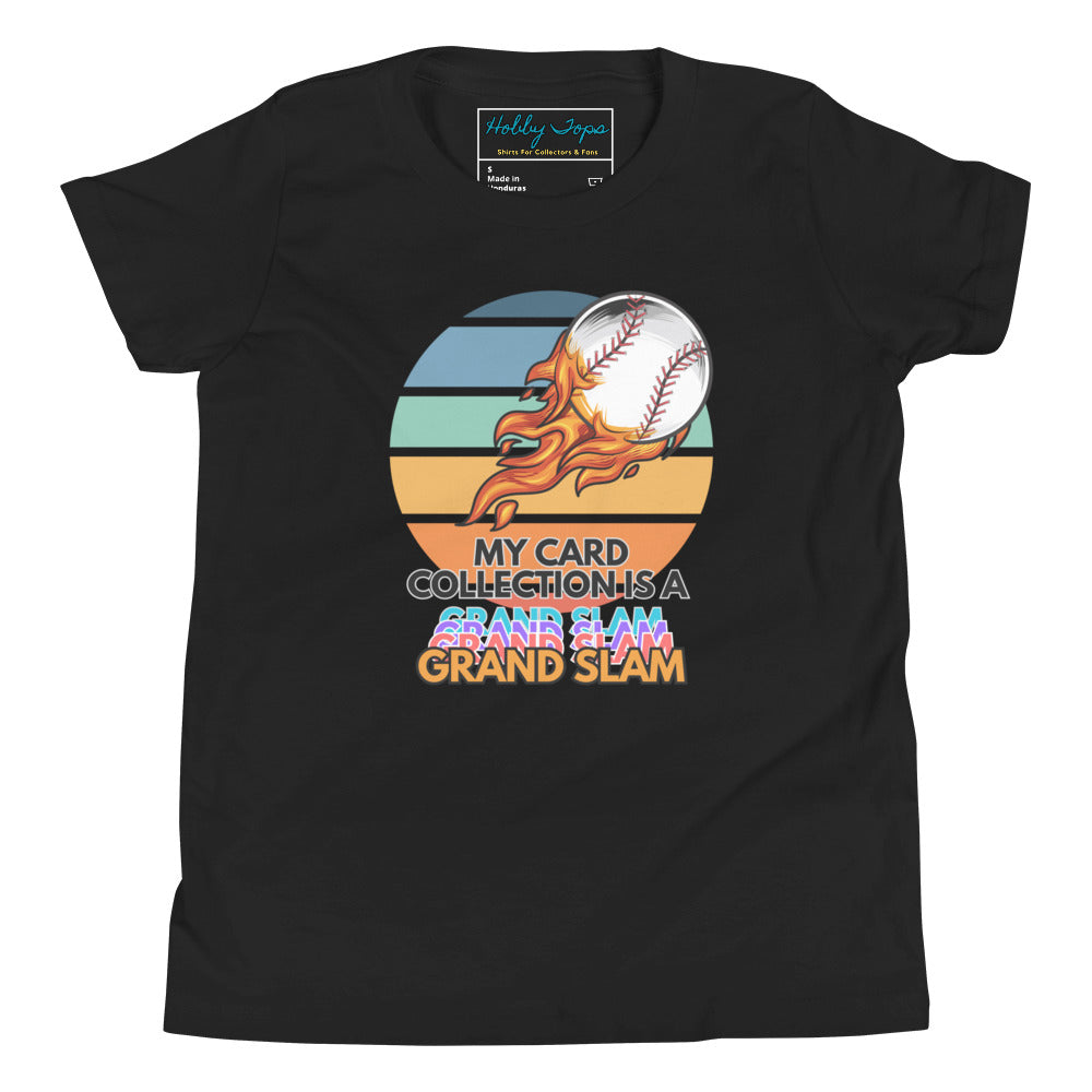 BB: My Card Collection Is A Grand Slam Youth Short Sleeve T-Shirt