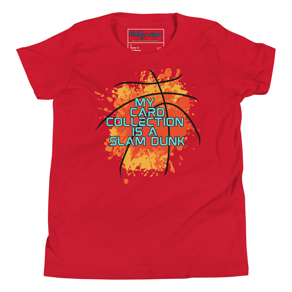 BKB: My Card Collection Is A Slam Dunk Youth Short Sleeve T-Shirt